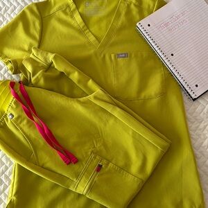 Figs Limeade Scrub Set